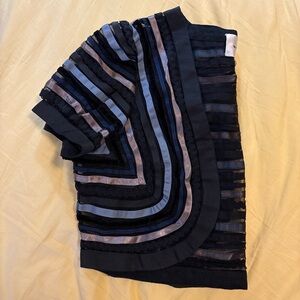 Anthropologie sheer vintage top